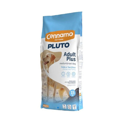 Pluto Dog Adult Plus Chicken Turkey 15kg