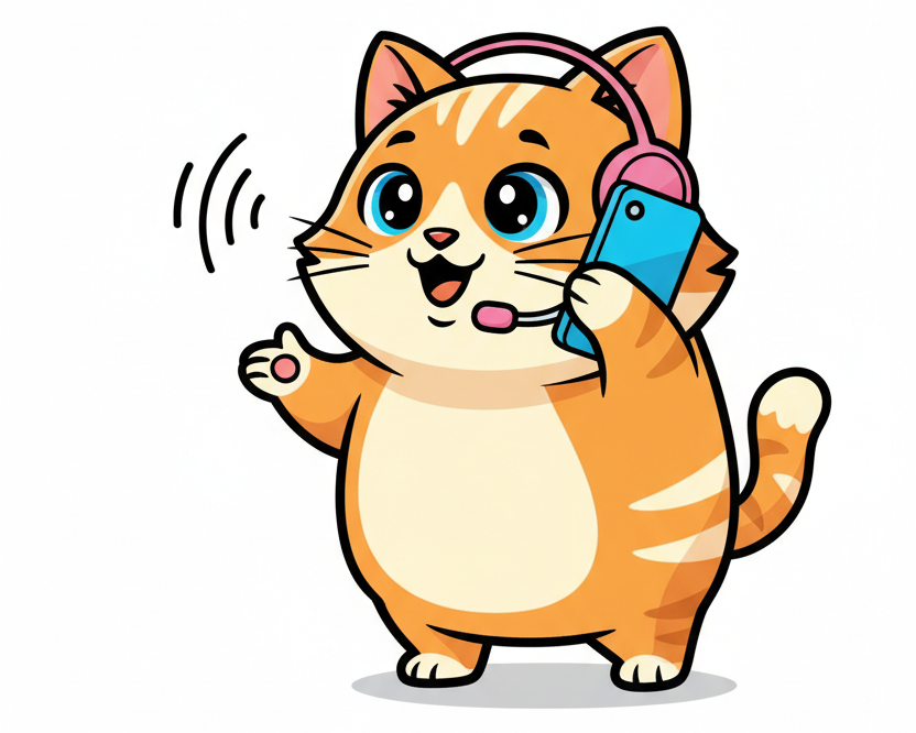 Cat facing left