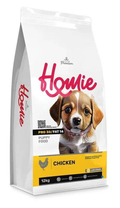 Homie Super Premium Puppy Chicken Low Grain
