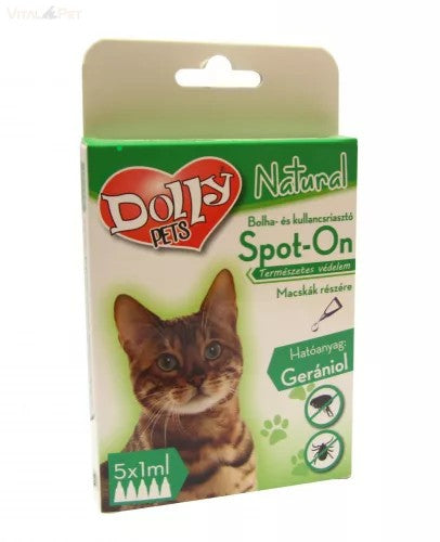 Φυτικές Αντιπαρασιτικές Αμπούλες 5χ1ml Dolly Pets