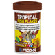 tropical fish flakes τροφή για τροπικά ψάρια με βιταμίνες σε νιφάδες