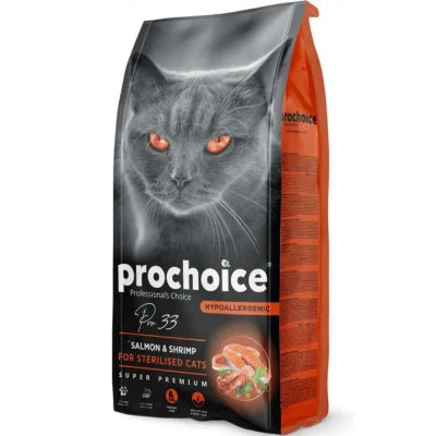 Prochoice Σολομό με Γαρίδα 15kg