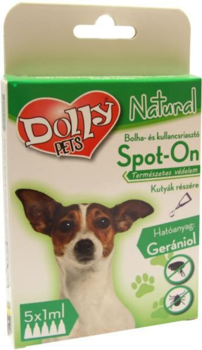 Φυτικές Αντιπαρασιτικές Αμπούλες 5χ1ml Dolly Pets