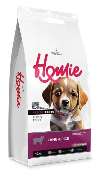 Homie Super Premium Puppy Lamb & Rice Low Grain